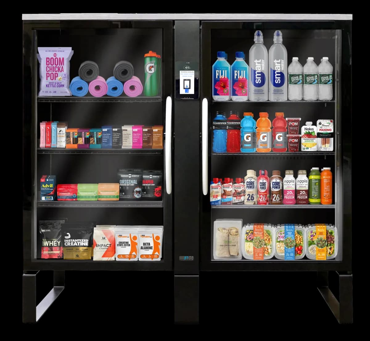 Smart vending fridge