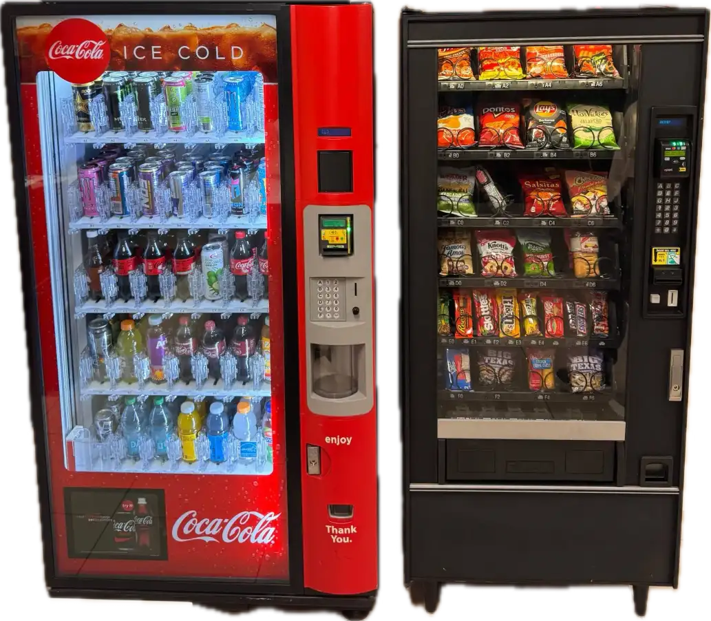 Old vending machines